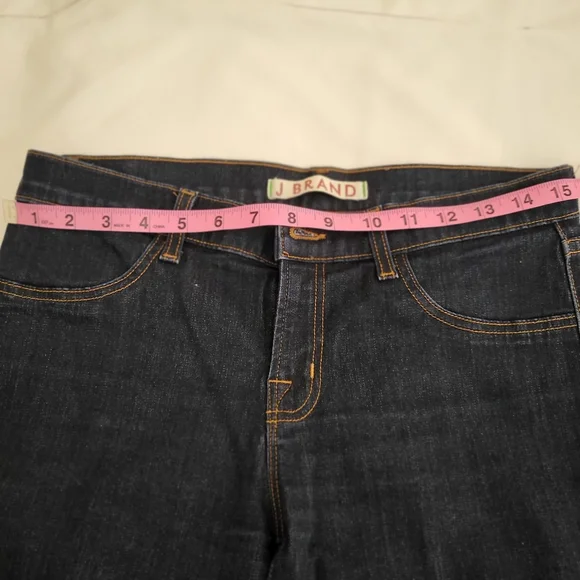 J Brand Super Skinny Jeans size 29 dark Blue - Picture 6 of 10